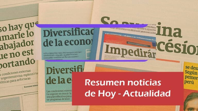 noticias Actualidad hoy